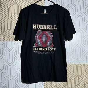 Hubbell Trading Post American Apparel Black Graphic Tee
